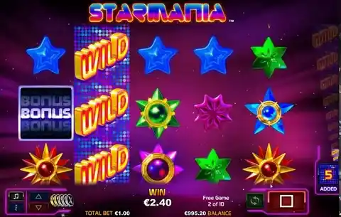 Starmania - Kosmiczny Slot Online